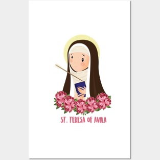 Santa Teresa de Avila Posters and Art